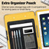 Sooez Toughest Clipboard with Storage, Internal Pen Pouch Included, Letter/ A4 Size, Shockproof Heavy Duty Plastic Clip Boards 8.5x11”, High Capacity Clipboards Box Case for Contractor Trucker Driver by Sooez