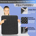 Tailbone 19in Seat Cushion, Gel Seat Cushion for Long Sitting Back, Sciatica, Pain Relief Pad, Seat Pad for Car, Office