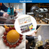279PCS 1Inch Accessories,60-10000 Sanding Discs and Drum for Dremel Tool Grit Hook and Loop Sandpaper for Polishing