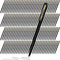 Outus 150 Pcs Black Gel Ink Pens, Ultra Fine Point Rollerball Pens for Office, School, Writing, Sketching