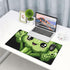 Adsygnt 16x29.5 Inch Cute Broccoli Gaming Mouse Pad Large - Non-Slip Desk Mat with Stitched Edges, Durable Textured