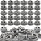 120 Pcs 3/8-1/2 Inch Electrical Box Cable Connectors, Non-Metallic Push in Wire Connectors