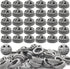 120 Pcs 3/8-1/2 Inch Electrical Box Cable Connectors, Non-Metallic Push in Wire Connectors