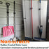 Holder,4PCS Grippers,12lbs MUTUACTOR Magnetic Broom Anti-Slip Magnetic Mount Storage Broom Holders with Rubber Heavy
