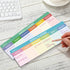 Weekly Planner Notepad, 200 Sheets, 2.8 x 9.5 Inch, Colorful Tear Off Calendar Pad for Office School Reminder Sticky Pad