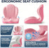 Generic Tailbone Ergonomic Seat Memory Foam Support Cushion for Back, Car Seat Back Support Cushion for Sciatica Pain