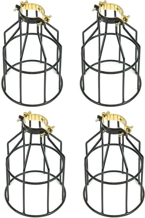 Rustic State Lampa Pendant Light Shades Light Bulb Covers Lamp Cage Metal