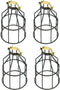 Rustic State Lampa Pendant Light Shades Light Bulb Covers Lamp Cage Metal