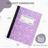 Wide Ruled Composition Notebook, Durable Marble Covers, 100 Sheets/200 Pages, 9-3/4" x 7-1/2" - Assorted Colors (2 Pack)