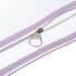 PATIKIL Nylon Document Zip Pouch with Handle, 2 Pack A4 Mesh Clear Files Bag for Office Business, Purple