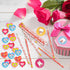 Kolewo4ever 200 Count Valentine Pencils, Red Heart Pencils Bulk with Eraser Tops for Valentine's Day