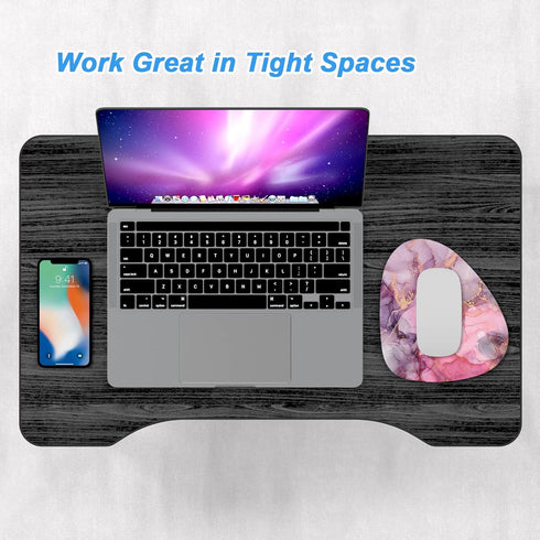 Rimilak Small Mouse Pad 6 x 7 Inch, Irregular Mini Mouse Pad with Non-Slip Rubber Base, Waterproof Compact Mouse Mat