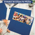 Harloon 100 Pcs A9 Self Adhesive Wedding Invitation Envelopes, 5.75 x 8.75 Inch Paper Greeting Card Envelopes (Navy