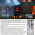 66ft 200 8 HOME LIGHTING Christmas Decorative Mini Lights, LED RGB Changing Functional Green Wire Fairy Halloween