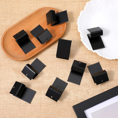 24 Pack 1/2 Inch Hurricane Window Clips, Fit for Thick Plywood/Brick/Wood & Stucco, Universal Reusable, Iron Window