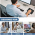 ABRONDA Set Office Ergonomic Memory Foam Computer Mouse and Keyboard Wrist Rest pad Support Carpal Tunnel, Wrist Rest