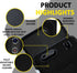 NISITEM Resin Bottle Warmer, Electric Epoxy Resin Heating Mat to Reduce Bubbles for Smooth Pouring
