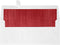 LUXPaper #10 Foil Lined Business Envelopes | 4 1/8" x 9 1/2" | Peel & Press | White w/Red LUX Lining | 50 Qty