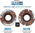 Fernco Fix-A-Flange Complete Universal Toilet Flange Water Closet Repair Kit