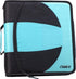 Case-it The Dual 2-in-1 Zipper Binder, 1.5 Inch D-Rings, Includes Pencil Pouch, Multiple Pockets, Spearmint Dual-101