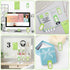 I Just Really Like Frogs Sticky Notes Set, 550 Sheets, Cute Cartoon Frogs Memo Pads, Animal Divider Tabs, Small Gift