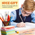 Sinmoe 100 Pcs Bible Verse Pencils, Colorful Religious Christian Motivational Gifts for Kids