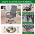 Chair,L,A32 CRFATOP Stretch Computer Office Chair Cover with Durable Zipper Universal Rotating Chair Desk Chair Cover