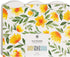 U Brands Handmade Florals File Folders - Office Supplies, 1/3-Cut Tabs in Assorted Positions, Letter Size, White with