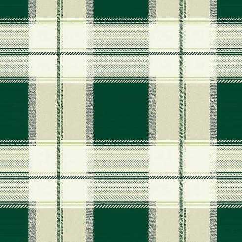 ReWallpaper Vintage Tartan Wallpaper Peel and Stick Waterproof Green Plaid Checkered Wallpaper