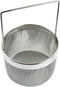 Small Ultrasonic Task Jewelry Cleaning Basket 4" Tall, 2.5" Diameter Basket by FindingKing