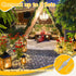 240LED 88Ft Connectable String Lights Indoor Outdoor Clear Wire | Warm White Christmas Lights | Twinkle Fairy Light