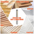 1/2" 1/2" 2-1/2" EASEWORK TOOL Shank Flush Trim Router Bit, Professional Carbide Tipped Extra Long, Dia x Cutting Depth