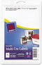 Removable Multi-Use Labels, 0.75 x 1.5, White, 14/Sheet, 36 Sheets/Pack, Inkjet/Laser Printers (5430)