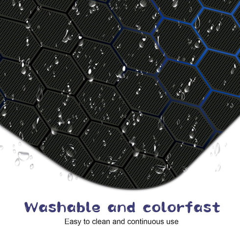 Mouse Pad, Mini Mousepad, Black Mouse Pads, Mouse Pads for Desk Office Laptop, Round Mouse Pad Computer Mouse Pad with