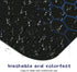 Mouse Pad, Mini Mousepad, Black Mouse Pads, Mouse Pads for Desk Office Laptop, Round Mouse Pad Computer Mouse Pad with