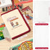 Toplive Cute A5 Refillable Notebook Binder, Canvas 6 Ring Cover, 100 Sheets Filler Paper, Puppy Pattern Journal