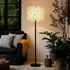 RAINFALLARING Seamless 13"x13"x10" Drum Lamp Shades daisies watercolor hand draw You can change color from file