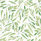 HAOKHOME 93199-2 Boho Peel and Stick Wallpaper, Green Branches Leaves, Removable Vinyl Contact Paper 17.7in x 9.8ft