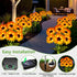 18 (3 Pack) Solar Sunflower Lights Outdoor Garden Decor, Solar Flowers Lights with Sunflowers, Waterproof Fall Decor
