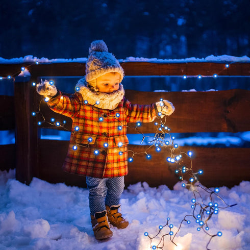 Solar String Lights for Outside, 39Ft 100 LED Waterproof Lights with 8 Modes for Yard, Fence, Balcony, Party