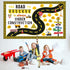 91 Pcs Construction Bulletin Board Decorations Road Cutouts Road to Success Bulletin Board Under Construction
