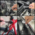 YUFANYA 46PCS 1/4 inch Drive Socket Set, Metric Ratchet Wrench with 4-14mm CR-V Sockets, Mechanic Tool Kits