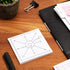 Juvale 10 Pack Mini Graph Paper Sticky Notes, 6 Designs, 25 Sheets per Pad (3x3 in) - Planner Supplies and Accessories