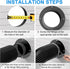 Hon&Guan 4 Flange Dust Collection Fittings, 2PCS Dryer Vent Wall Plate for Heating and Cooling Systems