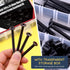 Hilitchi M6 140Pcs (20-80mm Black Hex Socket Head Screws Bolts Barrel Nuts Hardware Assortment Kit for Crib Baby Bed