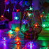 JACUXLSS Flower Fairy String Lights, 33ft 100 LED Cherry Blossom Plug in