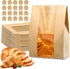 50 Pcs Bread Bags for Homemade Bread, Sourdough Paper With Window, 50%