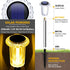 10 Pack Solar Lights Outdoor Solar Pathway Lights Outdoor LED Waterproof Stainless Steel Driveway Lighting for Outdise