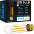 BlueStars 5in T10 Tubular LED Light Bulbs 6W T30 E26 Medium Base,