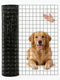 Cattle Farm Fence,Galvanized Garden Fencing 3 x 30ft 16GA 2x2 Inch Garden